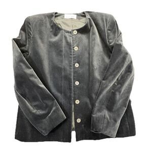Vintage Austin Hill Black Velvet Lined Blazer Women’s 10